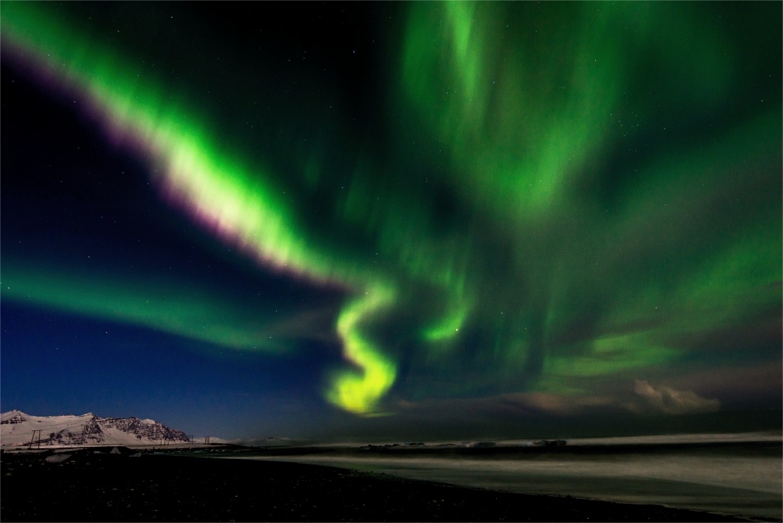 Aurora Borealis a Severní koruna