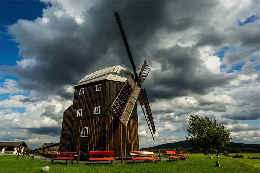 Větrný mlýn Kottmarsdorf